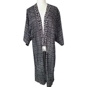 World Market 100% Cotton Kantha style Kimono